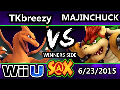 S@X 103 - VGBC | TKbreezy (Ryu, WFT) vs MajinChuck (Charizard) - Smash Wii U - Smash 4 VGBC