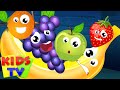 Five Little Fruits Nursery Rhyme Song For Kids ...