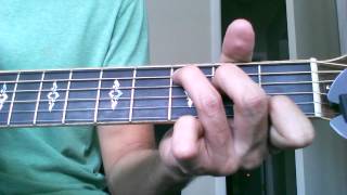 Mandisa - What scars are for Acoustic guitar Instructional video