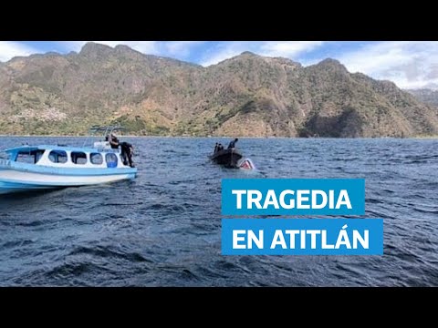 Dos turistas panameñas mueren tras accidente de lancha en el lago de Atitlán