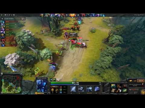 Shotgun Drow Ranger Ethereal Blade build by Aui_2000 Gameplay vs US Pub Dota 2-Dota2