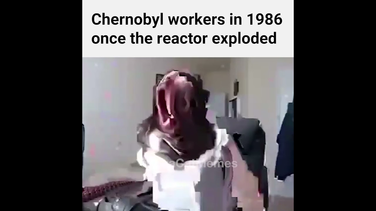 Chernobyl workers in 1986 once the reactor exploded