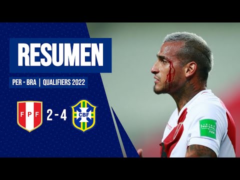 Perú vs Brasil 2 - 4 | Clasificatorias 2022