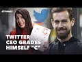 Twitter CEO Grades Himself C