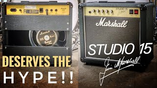 Video thumbnail for The Legendary Marshall Studio 15 deserves it's Holy Grail Reputation! by Johan Segeborn
