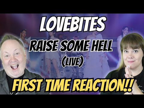 WE React to LOVEBITES - Raise Some Hell (Live) | Staring in Disbelief!