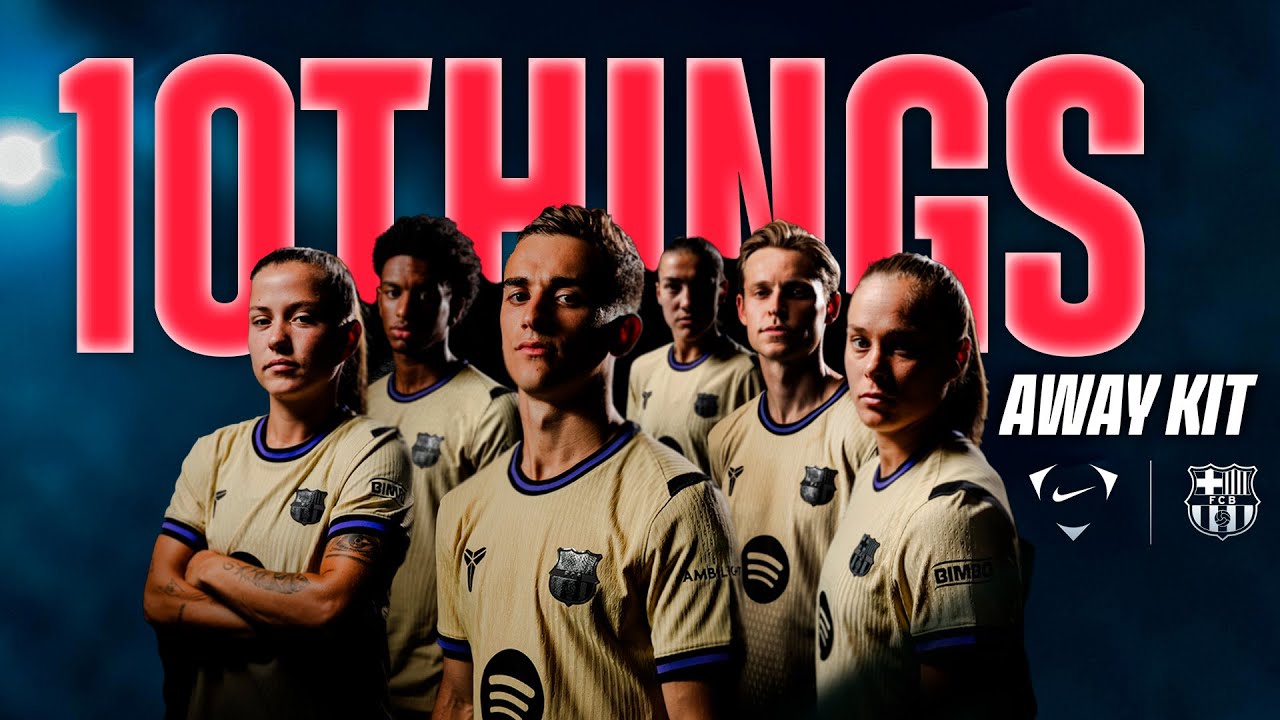 🔥10 THINGS YOU NEED TO KNOW ABOUT OUR NEW AWAY KIT | FC BARCELONA x NIKE 🐍