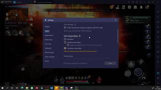 Black Desert Mobile UHD 60 FPS Emulator & in-game setting