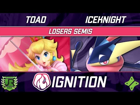 Ignition 263 LOSERS SEMIS - Toad (Peach) vs IceKnight (Greninja)