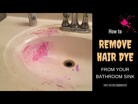 How To Remove Hair Dye From Sink How To Discuss