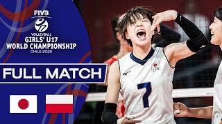 Japan vs. Poland - Pool Play | Girls' U17 World Championship - 2026