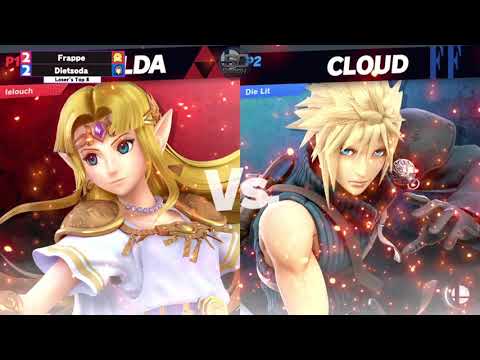 PSTC - Frappe (Roy, Zelda) VS Dietsoda (Sephiroth, Cloud) - SSBU Losers Top 8