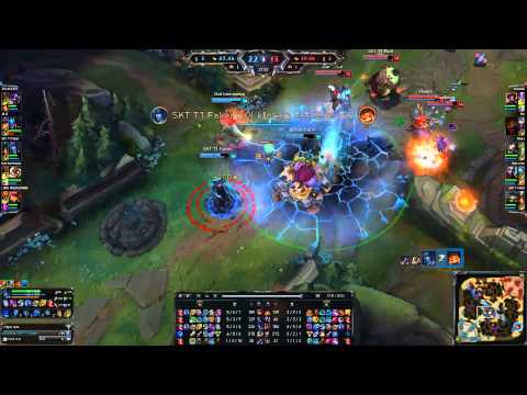 SKT T1 Faker   Lissandra vs Viktor   KR LOL SoloQ Highlights