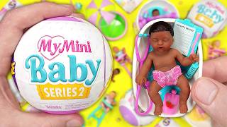 Opening The My Mini Baby Series 2 - Zuru 5 Surprise (technic
