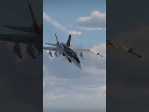 A-10 Fighter Jet Fires Missile and Takes Down Enemy Jet!