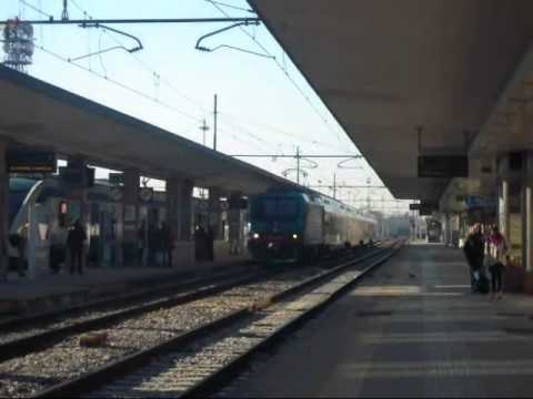 Arrivo treno Regionale 11034 a Treviso Centrale il 5 Gennaio 2015