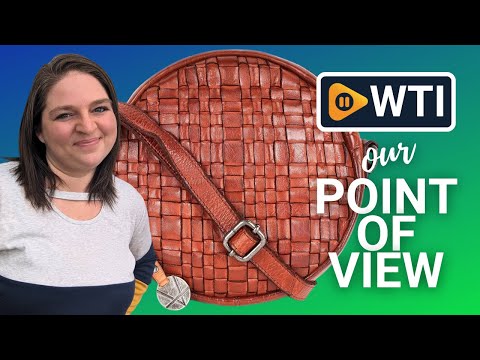 Genuine Leather Round Crossbody Bag - WTI product video review