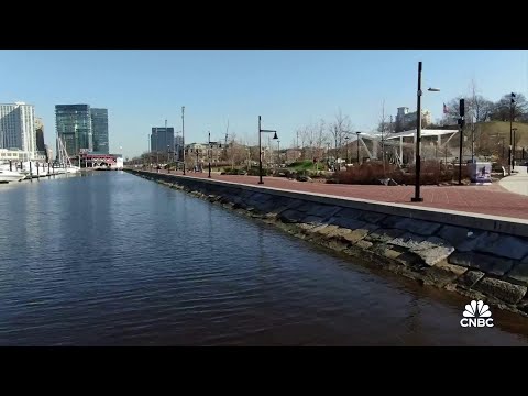 Coastal land is sinking, doubling the potential damage ...