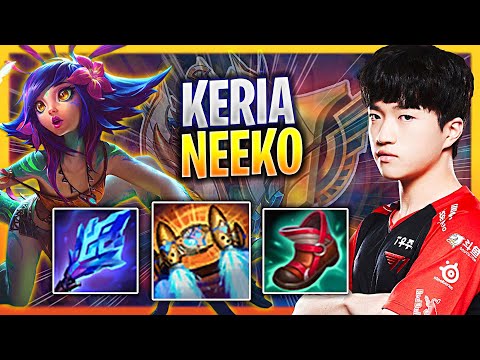 LEARN HOW TO PLAY NEEKO SUPPORT LIKE A PRO! | T1 Keria Plays Neeko Support vs Bard!  Season 2023