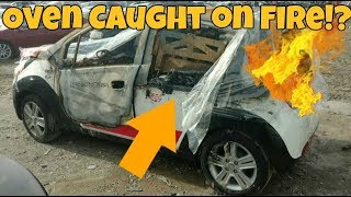 I Won't Buy This Salvage Domino's DXP Car *Caught on Fire*