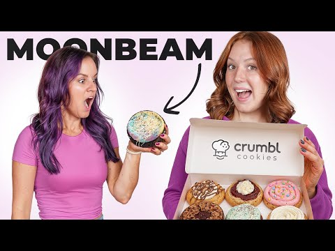 We Tried the MOONBEAM Crumbl Cookie!