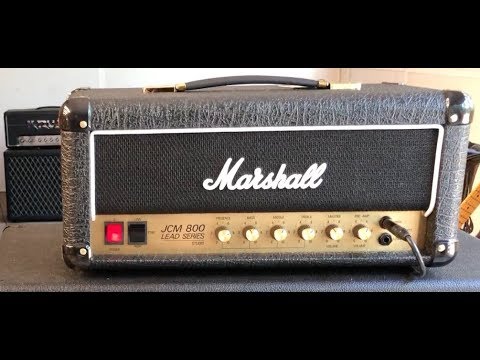 KRUSE Marshall JCM800 SC20h Studio High Gain Mod with VARIAC by Jens Kruse