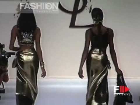 "Yves Saint Laurent" Spring Summer 1993 Paris 7 of 7 pret a porter woman by FashionChannel