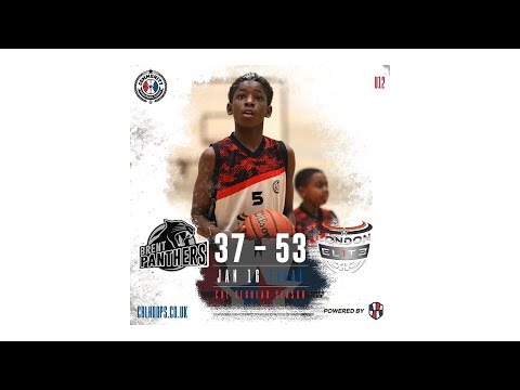 Brent Panthers vs London Elite (CBL U12 Boys 2021/22 Game Highlights)