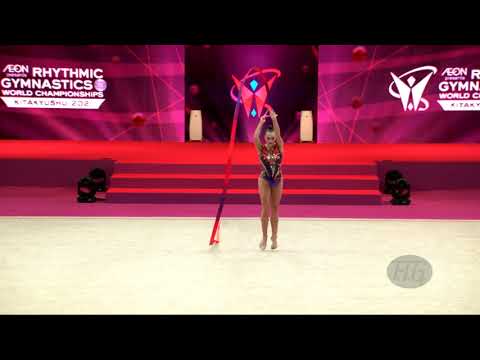 KOLOSOV Margarita (GER) - 2021 Rhythmic Worlds, Kitakyushu (JPN) - Qualifications Ribbon