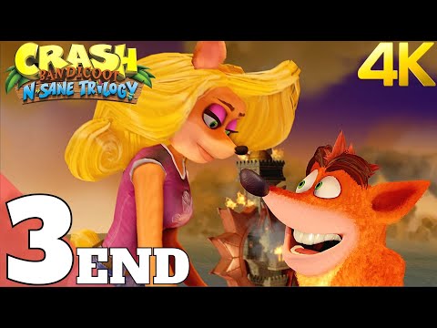Crash Bandicoot: N-Sane Trilogy (PS5) Part 3 End Gameplay Walkthrough