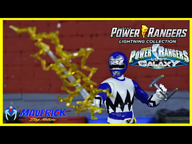 Vídeo relacionado con Power Rangers Lightning Collection Lost Galaxy Blue Ranger 6-Inch Premium Collectible Action Figure Toy with Accessories