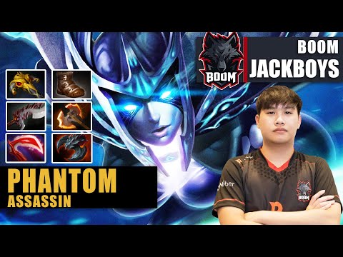 Phantom Assassin Safelane | BOOM.JACKBOYS | 12K MMR PA NO MERCY BUILD | 7.31b Gameplay Highlights