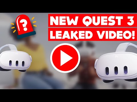 💥NEW META QUEST 3 LEAKED VIDEO! AI VOICE GENERATED! VR SAFETY!