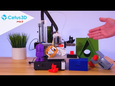 Cetus MK3 - High Speed 3D Printer - Unbox & Setup