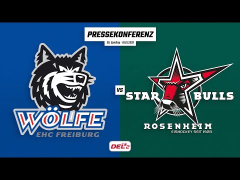 Pressekonferenz 36. Spieltag | EHC Freiburg - Starbulls Rosenheim