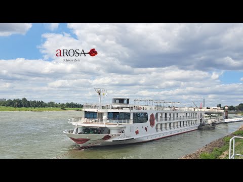 Flusskreuzfahrtschiff A-ROSA BRAVA Kreuzfahrt ab Köln #kreuzfahrt  #travel #cruise #rivercruise