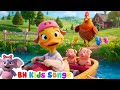 Cluck Cluck Red Hen & Her Farm Friends 🎶 Best Song For Toddlers | BH Kids Songs & Nursery Rhymes 4K