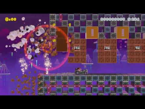 Mario by Michael Bay: Maker Race by Geonicus - Super Mario Maker 2 - No Commentary 1by