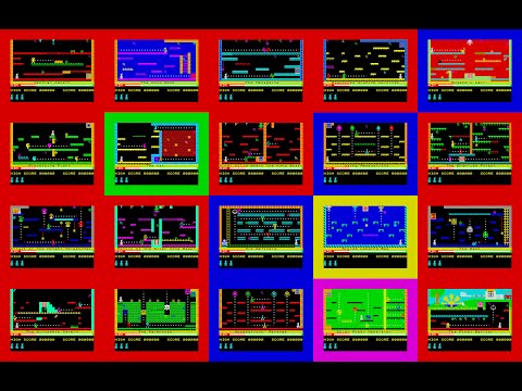 Bringing Manic Miner to Life – 20 Caverns Rebuilt in Full ZX Spectrum Glory (CavernTilesV9 Showcase)