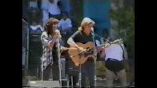 Grace Slick and Paul at Kantner Golden Gate Park  7 16 88