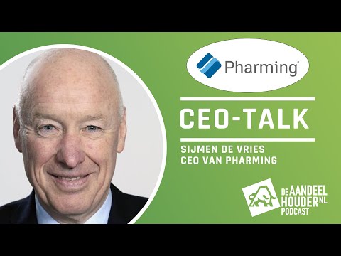 CEO-Talk: Sijmen de Vries (Pharming)