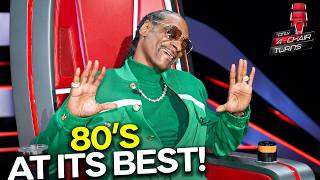 Top 9 Most ICONIC 80s Cover 4 Chair Turns On The Voice | The Voice