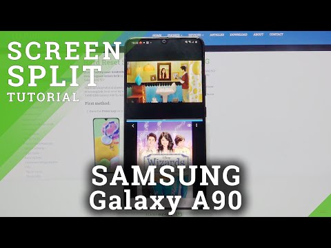 Dual Screen – Split Screen Option on SAMSUNG Galaxy A90