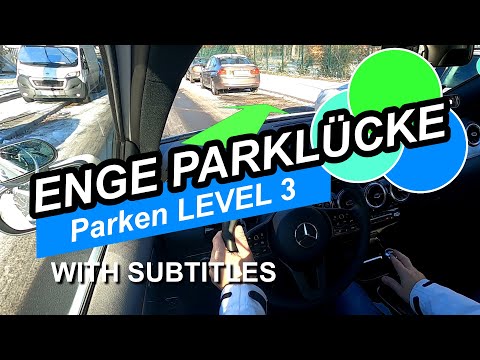Tight parking space - Fahrschule Punkt