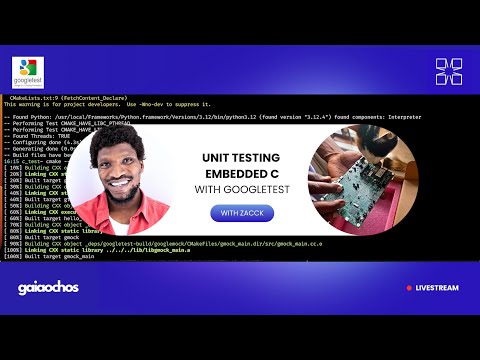 Unit Testing Embedded C  | GoogleTest
