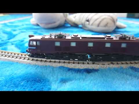 【TEST RUN】 Kato N Gauge EF58 Early Shape Small Window Brown kamome Tow Machine 3055 – 1