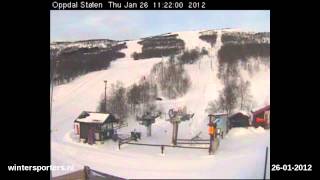 preview picture of video 'Oppdal - Stølen webcam time lapse 2011-2012'