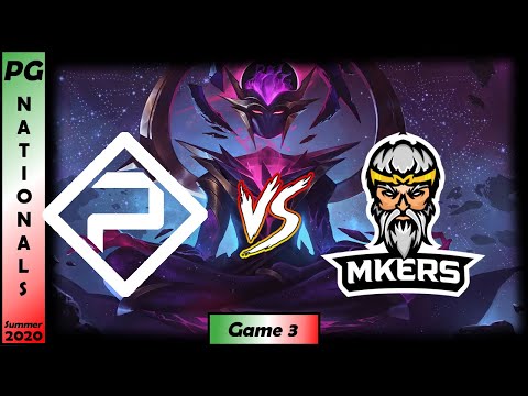 Outplayed vs Mkers Highlights | PG Nationals Playoffs Quarterfinal Summer 2020 | Game 3