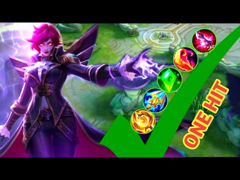 EUDORA BEST BUILD ONE HIT DELETE !! BUILD TOP 1 GLOBAL EUDORA ~ MOBILE LEGENDS