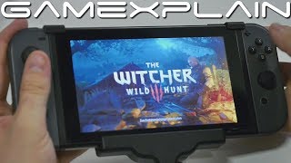 20 Minutes of The Witcher 3 on Nintendo Switch Handheld Gameplay (Gamescom)